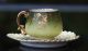 Biedermeier Mokkatasse Mit Blumen Und Golddekor Selten Nr.  13 Nach Form & Funktion Bild 2