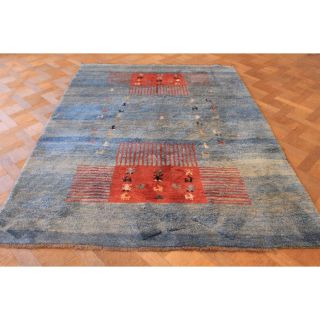 Traumhaft Schöner Handgeknüpfter Orient Teppich Lori Gabbeh 255x190cm Carpet Rug Bild