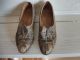 Alte Damen Schuhe Echt Leder Ca.  30iger Jahre Kleidung Bild 7