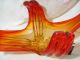 Xxl Murano Glas Schale,  3,  5kg,  56 Cm Lang,  Farbverlauf,  F.  Poli,  Seguso,  Vase Sammlerglas Bild 1