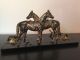 Skulptur Pferde Schreibtisch Dekoration Gefertigt nach 1945 Bild 3