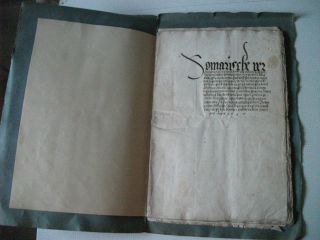 Historisches Dokument 1565 Bild