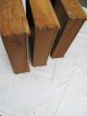 3 Alte,  Antike Schubladen Schübe Gleichgroß Holzarbeiten Bild 9