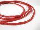Alte Aparte Glasperlen Rot Red Rouge Old Glass Trade Beads Africa Afrozip Afrika Bild 1