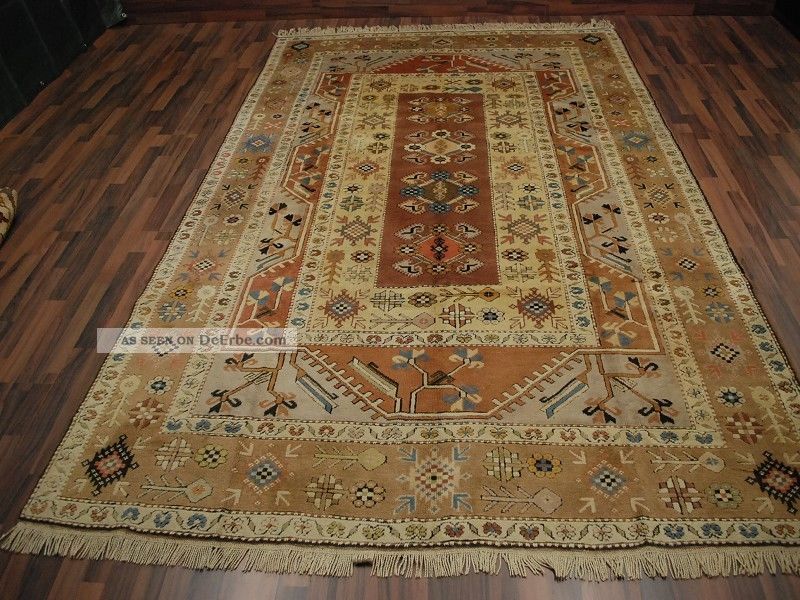 Alte Anatolischer Milas Teppich Rugs Anatolia Ca.  288 X 198 Cm 069 Teppiche & Flachgewebe Bild