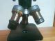 Altes Mikroskop Old Microscope Leitz Seibert Wetzlar Jena Messing Brass Germany Optiker Bild 4