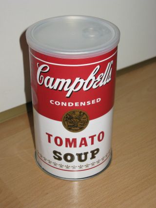 Andy Warhol - Dose - Campbell ' S Condensed Tomato Soup - Pop - Art Bild