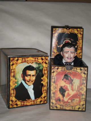 Jack In The Box Spieluhr Gone With The Wind 50th Anniversary - Rhett Butler Bild