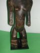 Antik Afrikanische Holz Figur Holzfigur Afrika Stammeskunst Kongo Schutzgeist Afrika Bild 6