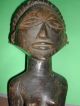 Antik Afrikanische Holz Figur Holzfigur Afrika Stammeskunst Kongo Schutzgeist Afrika Bild 7