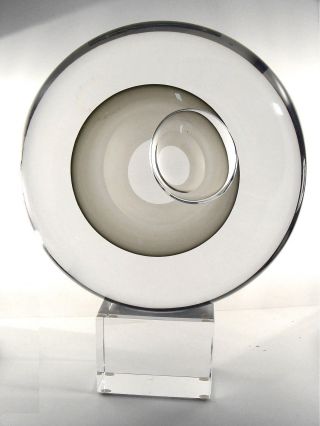 Glasskulptur,  Signiert / 5kg / Das Auge / Lennart Nissmark / Studio Ahus Schweden Bild