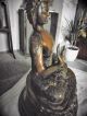 Buddha - Figur - Bronze - 46cm Entstehungszeit nach 1945 Bild 3
