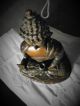Buddha - Figur - Bronze - 46cm Entstehungszeit nach 1945 Bild 6