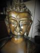 Buddha - Figur - Bronze - 46cm Entstehungszeit nach 1945 Bild 8