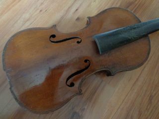 Alte Geige Violine 3/4 Bild
