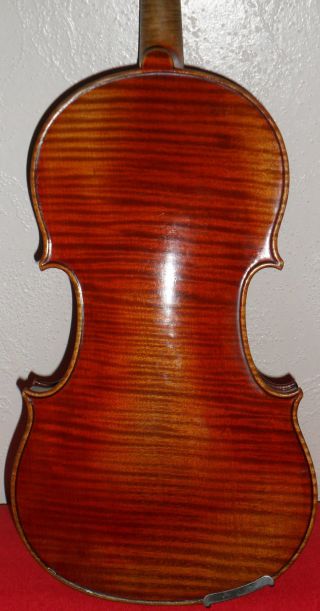 Sehr Schöne Alte 4/4 Meister Geige Mit Zettel Old Master Violin Antik Violino Bild