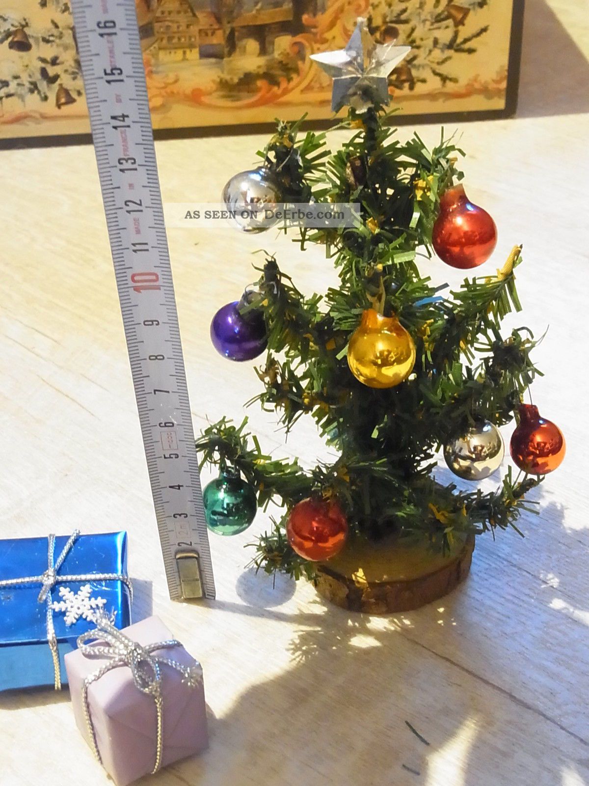 Weihnachtsbaum Christbaum Tannenbaum Puppenstube Puppenhaus