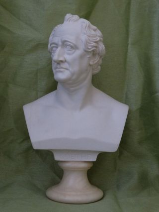 Bust Of J.  W.  Von Goethe 32 By A.  Giannelli Quality Bild
