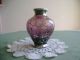 1 Kleine Vase Handgemalt.  Mit Venedig Motiv Geringfügiger Silberanteil Glas & Kristall Bild 1