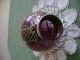 1 Kleine Vase Handgemalt.  Mit Venedig Motiv Geringfügiger Silberanteil Glas & Kristall Bild 7