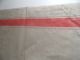 Rolltuch,  Mangeltuch,  Stoff,  Einseitig Breiter Roter Streifen.  62 X 260 Textilien & Weißwäsche Bild 2