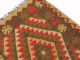 110x94 Cm Orient Teppich Afghan Turkmen Nomaden Planzenfarbe Kelim Kilim No:7 Teppiche & Flachgewebe Bild 9