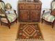 110x94 Cm Orient Teppich Afghan Turkmen Nomaden Planzenfarbe Kelim Kilim No:7 Teppiche & Flachgewebe Bild 1