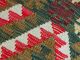 110x94 Cm Orient Teppich Afghan Turkmen Nomaden Planzenfarbe Kelim Kilim No:7 Teppiche & Flachgewebe Bild 7