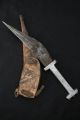 Äthiopien: Messer Mit Lederhülle,  Alt,  Afar.  Ethiopia: Knife With Leather Sheath Entstehungszeit nach 1945 Bild 1