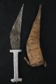 Äthiopien: Messer Mit Lederhülle,  Alt,  Afar.  Ethiopia: Knife With Leather Sheath Entstehungszeit nach 1945 Bild 3