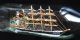 Buddelschiff Flaschenschiff Segelschiff Großsegler Passat Mit Leuchtturm Maritime Dekoration Bild 1