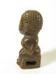 Gurunsi Kleinfigur 11cm Small Figure Burkina Faso Afrozip Entstehungszeit nach 1945 Bild 2