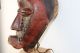 Maske Der Yaure,  Gesichtsmaske Mit Figurenpaaraufsatz,  50 Cm Entstehungszeit nach 1945 Bild 4