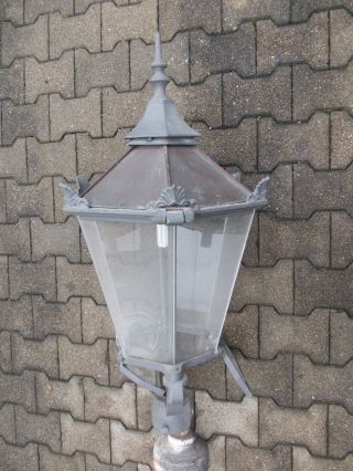 Strassenlaterne Lampe Historisch Antik Rarität Bild