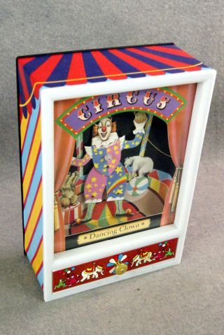Spieluhr,  Uhr,  Spieldose,  Clown,  Zirkus Bild