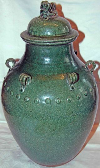 Antikes Keramik Behältnis Aus China Bild