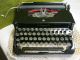 Corona Klein - Schreibmaschine Mod Sterling Bj 1932 Bauhaus Ära Top Us Typewriter Antike Bürotechnik Bild 1