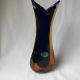 Große Murano Glasvase Zipfel - Vase Design 29cm Hoch Überfang 2farbig Edel Top Glas & Kristall Bild 5