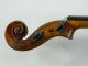 Alte 4/4 Geige / Violine Restored Mit Inschrift: Jakobus Stainer Saiteninstrumente Bild 8