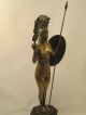 Simon Moselsio - Skulptur - Athena 1919 - Bronze Statue Amerikanisch Bronze Bild 2