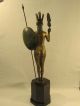 Simon Moselsio - Skulptur - Athena 1919 - Bronze Statue Amerikanisch Bronze Bild 8