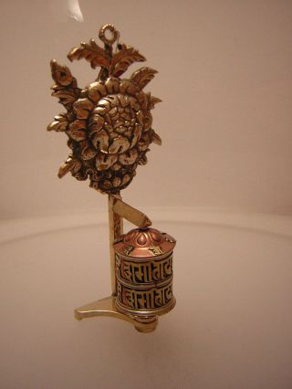 Tibet Gebetsmühle (metal Prayerwheel Hgm) Bild