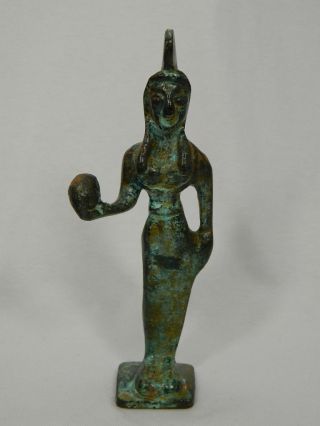 Bronzefigur Ägypten Höhe 16 Cm Antike Replikat Bronze Figur Museumsreplikat Bild