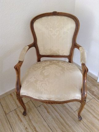 Sessel,  Armlehnstuhl Chippendale Barocker Stil Bild
