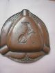 17921 Aschenbecher Jugendstil Windhund Kupfer Ashtray Greyhound Copper 1900 1890-1919, Jugendstil Bild 5