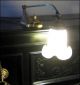 Jugendstil Lampe Klavierlampe Aus Messing Um 1900/10 Mit Glasschirm 1890-1919, Jugendstil Bild 1