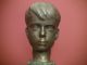 Grosse Bronze Junge Knabe Kopf Portrait Büste Bust Liebermann Thorak Antik Bronze Bild 5