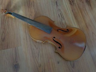 Alte Schöne 4/4 Geige Violine Bild