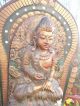 Buddha Altar,  Buddha,  Lotus Thron,  Bali,  Asiatika,  Spiegel,  Reproduktion,  55 Cm Internationale Antiq. & Kunst Bild 6