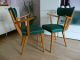 Kultige Armlehnstühle Küchenstühle Stühle Holz 50/60er Vintage Rockabilly 1950-1959 Bild 1